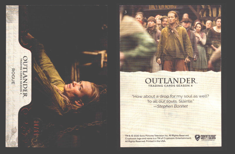 2020 Outlander Season 4 Red Foil Parallel Base Card You Pick Singles XX/50 3 Rogue - TvMovieCards.com