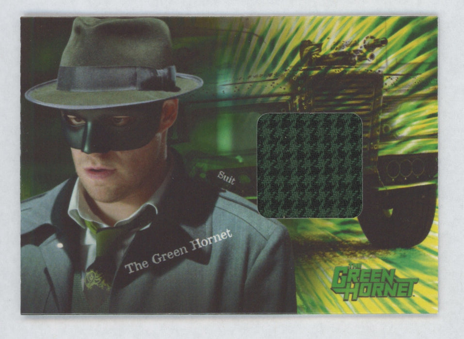 Green Hornet 2011 Movie Seth Rogan as The Green Hornet Costume Card 51/500 Imag - TvMovieCards.com