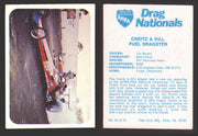 AHRA Drag Nationals 1971 Fleer USA White Trading Cards You Pick Singles #1-70 40 of 70   Creitz & Dill                   Fuel Dragster  - TvMovieCards.com