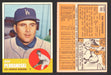 1963 Topps Baseball Trading Card You Pick Singles #400-#499 VG/EX #	403 Ron Perranoski - Los Angeles Dodgers  - TvMovieCards.com