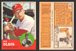 1963 Topps Baseball Trading Card You Pick Singles #400-#499 VG/EX #	404 Bob Oldis - Philadelphia Phillies  - TvMovieCards.com