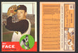 1963 Topps Baseball Trading Card You Pick Singles #400-#499 VG/EX #	409 Roy Face - Pittsburgh Pirates  - TvMovieCards.com