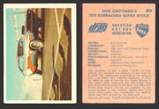 AHRA Official Drag Champs 1971 Fleer Canada Trading Cards You Pick Singles #1-63 40   Don Grotheer's                                   1970 Barracuda Super Stock  - TvMovieCards.com