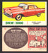 1961 Topps Sports Cars (White Back) Vintage Trading Cards #1-#66 You Pick Singles #40   DKW-I000  - TvMovieCards.com