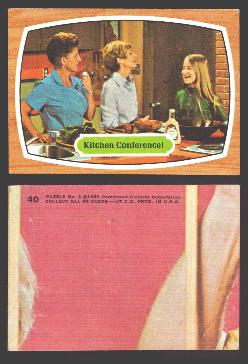 1971 The Brady Bunch Topps Vintage Trading Card You Pick Singles #1-#88
