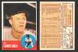 1963 Topps Baseball Trading Card You Pick Singles #400-#499 VG/EX #	411 Jim Constable - Milwaukee Braves (creased)  - TvMovieCards.com