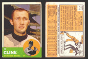 1963 Topps Baseball Trading Card You Pick Singles #400-#499 VG/EX #	414 Ty Cline - Milwaukee Braves (damaged)  - TvMovieCards.com