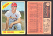 1966 Topps Baseball Trading Card You Pick Singles #400-#598VG/EX #	418 Phil Gagliano - St. Louis Cardinals  - TvMovieCards.com