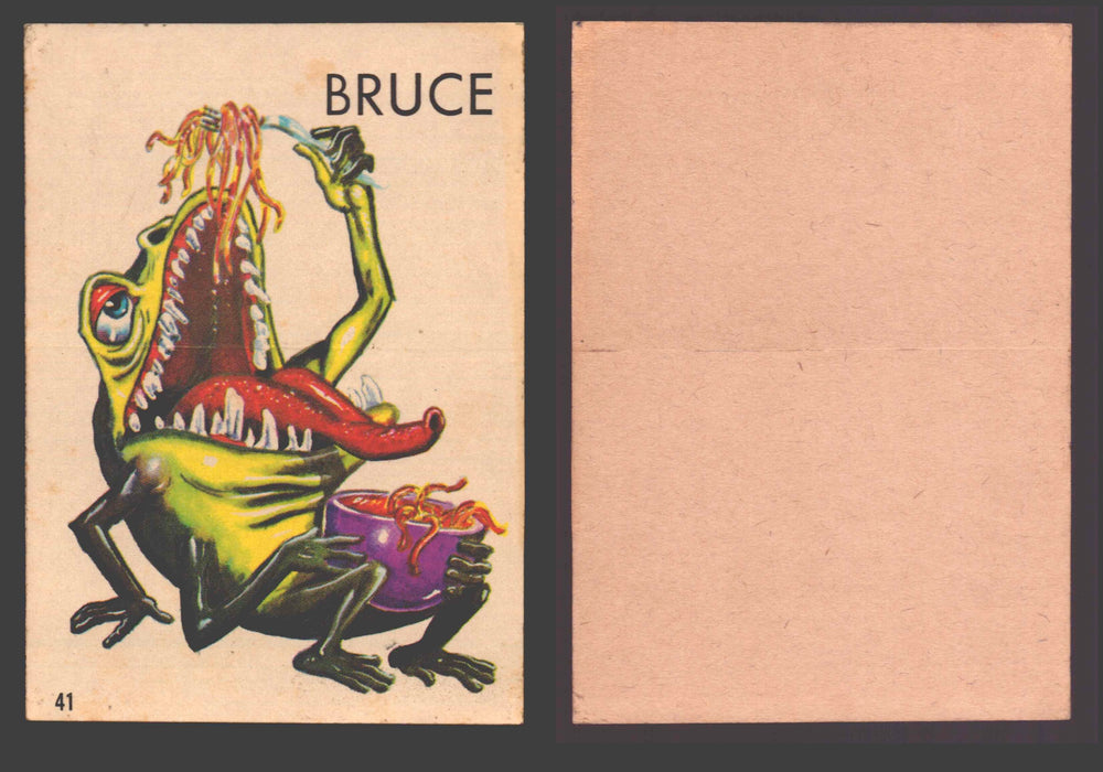 1965 Ugly Stickers Topps Trading Card You Pick Singles #1-44 with Variants