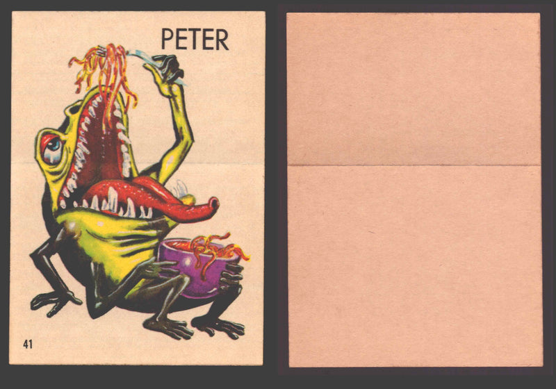 1965 Ugly Stickers Topps Trading Card You Pick Singles #1-44 with Variants