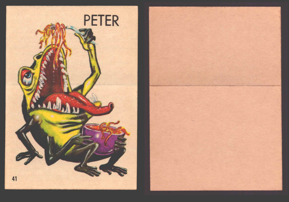 1965 Ugly Stickers Topps Trading Card You Pick Singles #1-44 with Variants