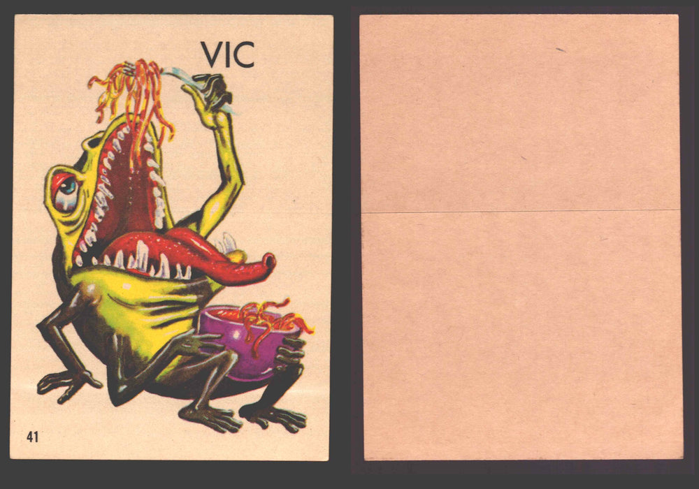 1965 Ugly Stickers Topps Trading Card You Pick Singles #1-44 with Variants