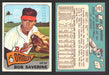 1965 Topps Baseball Trading Card You Pick Singles #400-#499 VG/EX #	427 Bob Saverine - Baltimore Orioles  - TvMovieCards.com