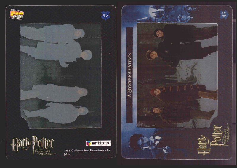 Harry Potter Prisoner of Azkaban Filmcardz 1-72 You Pick Single Cards Artbox 200