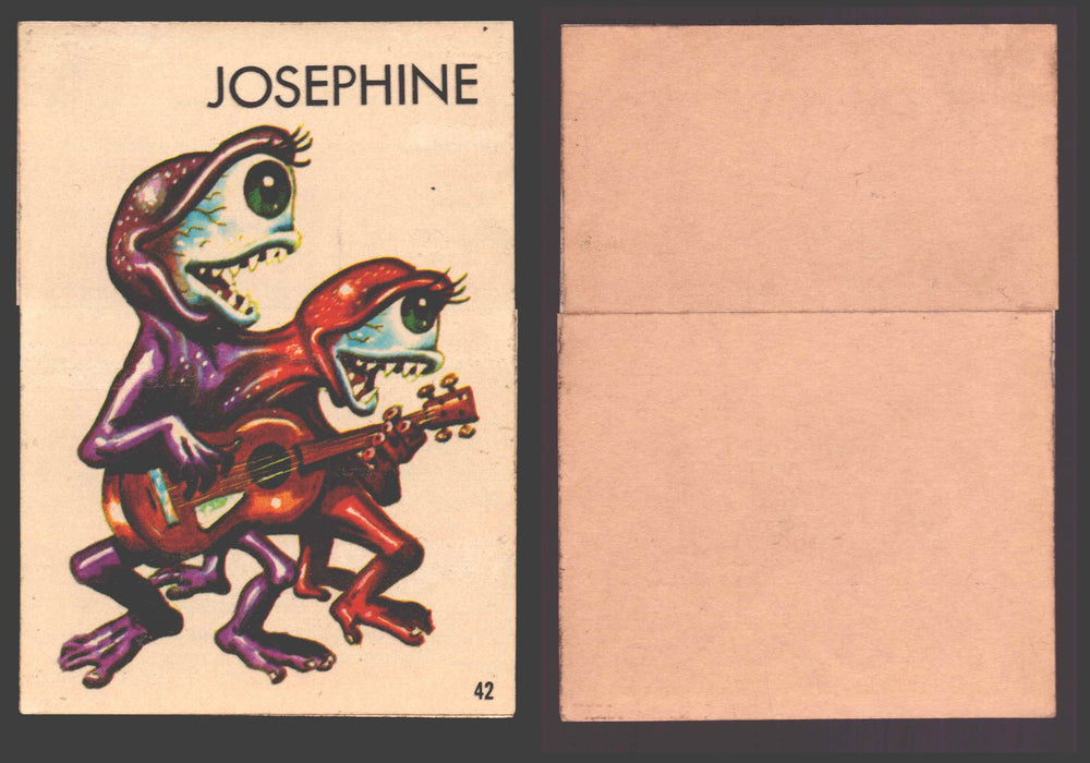 1965 Ugly Stickers Topps Trading Card You Pick Singles #1-44 with Variants