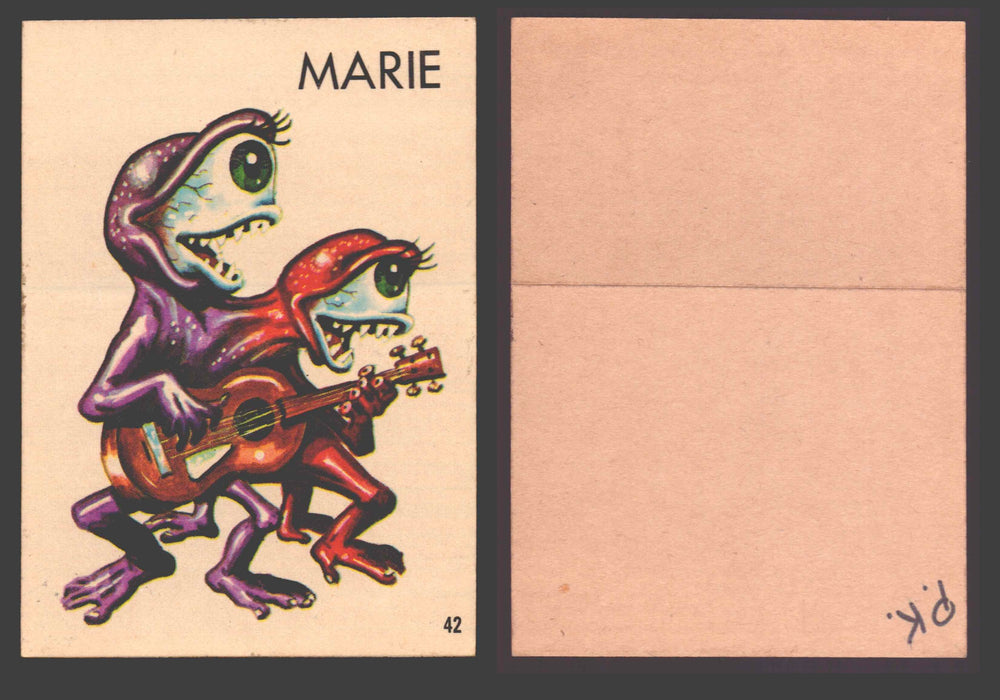 1965 Ugly Stickers Topps Trading Card You Pick Singles #1-44 with Variants