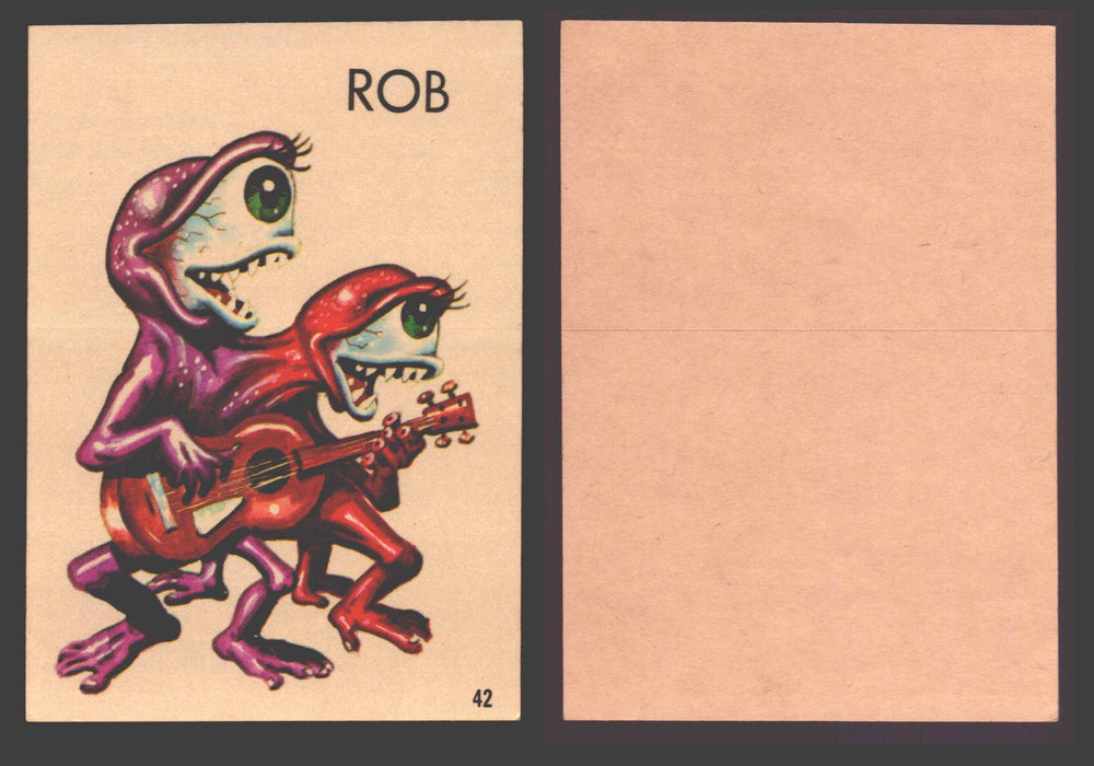 1965 Ugly Stickers Topps Trading Card You Pick Singles #1-44 with Variants