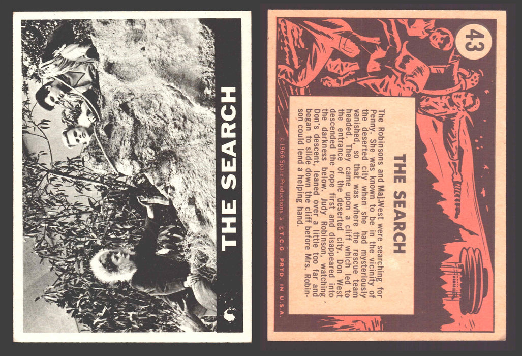 1966 Lost In Space Topps Vintage Trading Card #1-55 You Pick Singles