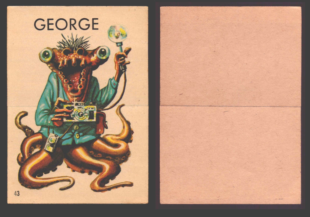 1965 Ugly Stickers Topps Trading Card You Pick Singles #1-44 with Variants