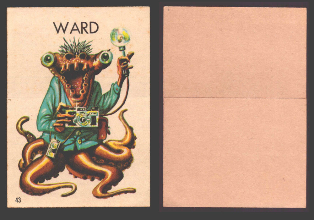 1965 Ugly Stickers Topps Trading Card You Pick Singles #1-44 with Variants