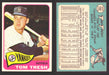 1965 Topps Baseball Trading Card You Pick Singles #400-#499 VG/EX #	440 Tom Tresh - New York Yankees  - TvMovieCards.com