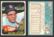 1965 Topps Baseball Trading Card You Pick Singles #400-#499 VG/EX #	447 Julian Javier - St. Louis Cardinals  - TvMovieCards.com