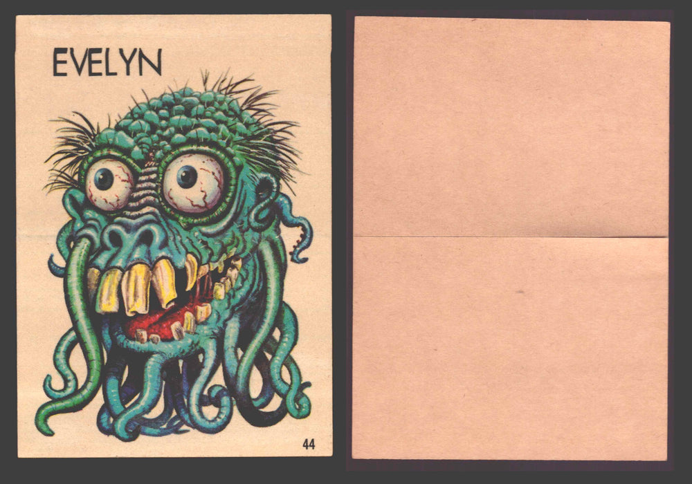 1965 Ugly Stickers Topps Trading Card You Pick Singles #1-44 with Variants