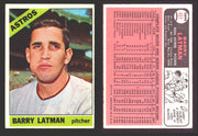 1966 Topps Baseball Trading Card You Pick Singles #400-#598VG/EX #	451 Barry Latman - Houston Astros  - TvMovieCards.com