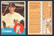1963 Topps Baseball Trading Card You Pick Singles #400-#499 VG/EX #	457 Tex Clevenger - New York Yankees  - TvMovieCards.com