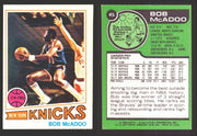 1977-78 Topps Basketball Trading Card You Pick Singles #1-#132 VG/EX #	45 Bob McAdoo - New York Knicks  - TvMovieCards.com