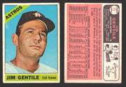 1966 Topps Baseball Trading Card You Pick Singles #1-#99 VG/EX #	45 Jim Gentile - Houston Astros  - TvMovieCards.com