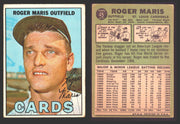 1967 Topps Baseball Trading Card You Pick Singles #1-#99 VG/EX #	45 Roger Maris - St. Louis Cardinals (creased)  - TvMovieCards.com