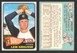 1965 Topps Baseball Trading Card You Pick Singles #400-#499 VG/EX #	462 Lew Krausse - Kansas City Athletics  - TvMovieCards.com