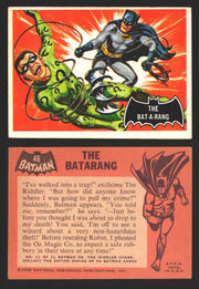 1966 Batman (Black Bat) Vintage Trading Card You Pick Singles #1-55 #	 46   The Bat-a-Rang  - TvMovieCards.com