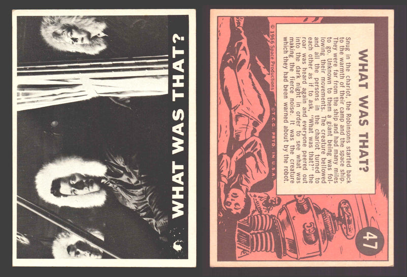 1966 Lost In Space Topps Vintage Trading Card #1-55 You Pick Singles