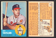 1963 Topps Baseball Trading Card You Pick Singles #400-#499 VG/EX #	481 Bob Taylor - Milwaukee Braves  - TvMovieCards.com