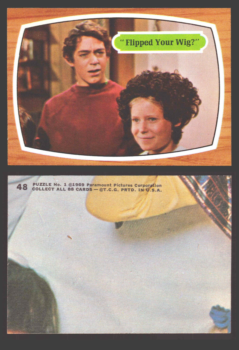 1971 The Brady Bunch Topps Vintage Trading Card You Pick Singles #1-#88