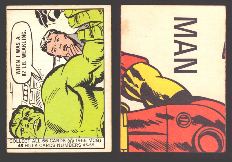 1966 Marvel Super Heroes Donruss Vintage Trading Cards You Pick Singles #1-66 #48 - TvMovieCards.com