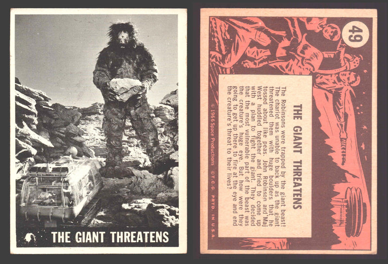 1966 Lost In Space Topps Vintage Trading Card #1-55 You Pick Singles