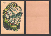 1965 Ugly Stickers Topps Trading Card You Pick Singles #1-44 with Variants 4 Sy - TvMovieCards.com