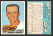 1965 Topps Baseball Trading Card You Pick Singles #500-#598 VG/EX #	504 Jerry Grote - Houston Astros  - TvMovieCards.com