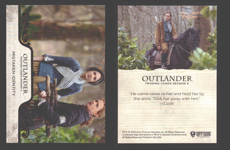 2020 Outlander Season 4 Red Foil Parallel Base Card You Pick Singles XX/50