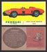 1961 Topps Sports Cars (Gray Back) Vintage Trading Cards #1-#66 You Pick Singles #50 Ferrari 4.9 Sports  - TvMovieCards.com