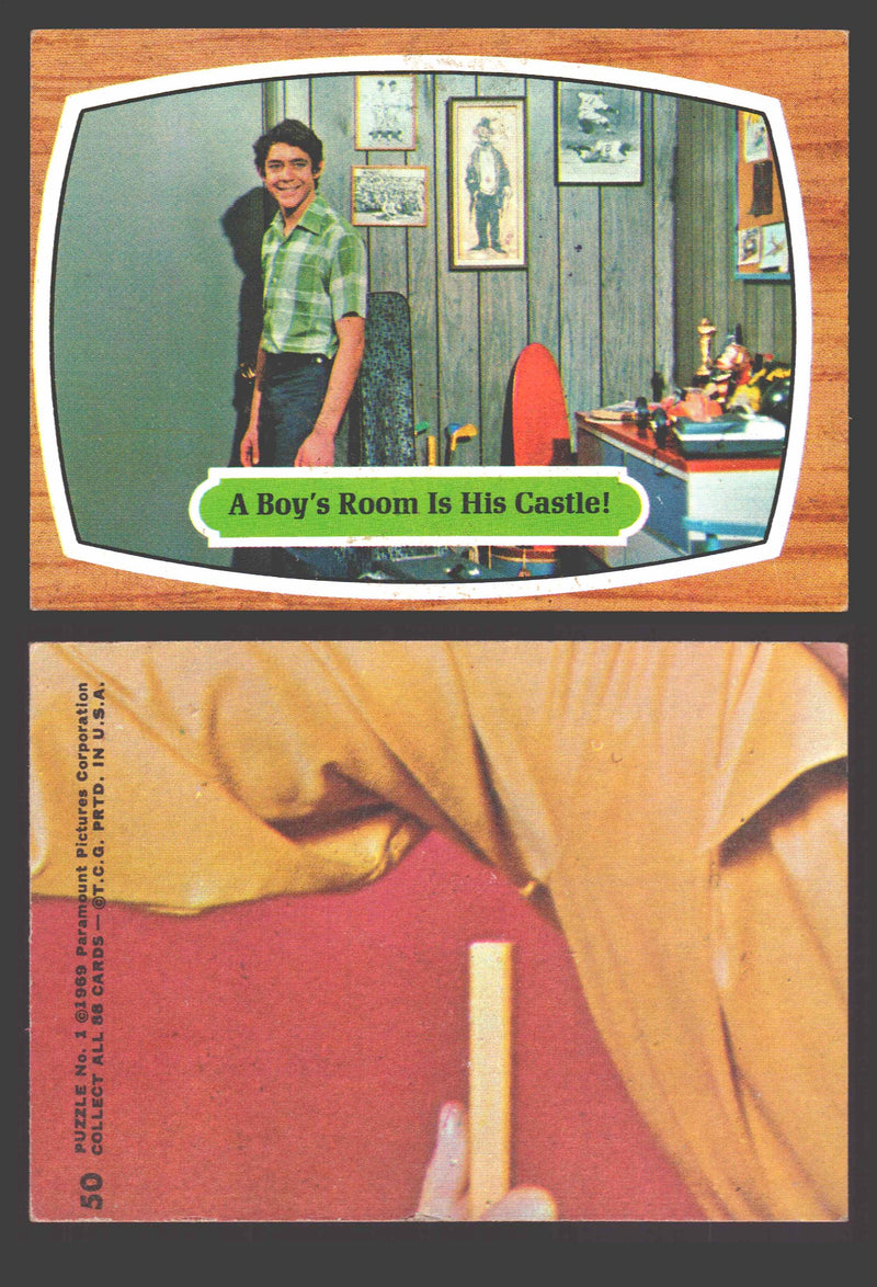 1971 The Brady Bunch Topps Vintage Trading Card You Pick Singles #1-#88