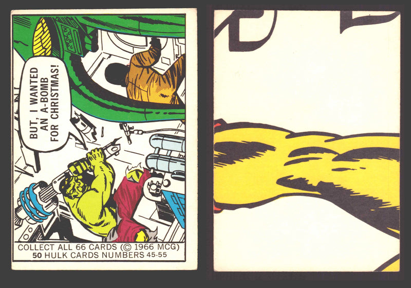 1966 Marvel Super Heroes Donruss Vintage Trading Cards You Pick Singles #1-66 #50 - TvMovieCards.com