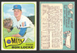 1965 Topps Baseball Trading Card You Pick Singles #500-#598 VG/EX #	511 Ron Locke - New York Mets  - TvMovieCards.com