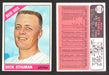 1966 Topps Baseball Trading Card You Pick Singles #400-#598VG/EX #	512 Dick Stigman - Boston Red Sox  - TvMovieCards.com