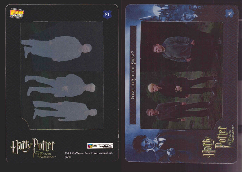 Harry Potter Prisoner of Azkaban Filmcardz 1-72 You Pick Single Cards Artbox 200