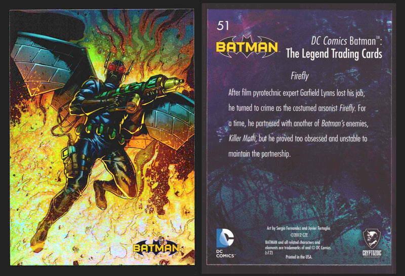 DC Comics Batman The Legend Parallel HoloFoil Base Trading Card Singles #1-63