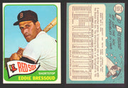 1965 Topps Baseball Trading Card You Pick Singles #500-#598 VG/EX #	525 Eddie Bressoud - Boston Red Sox  - TvMovieCards.com